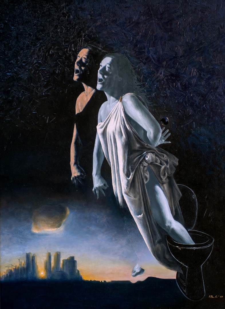 Aphrodite, oil on canvas, 2015, 120x90cm