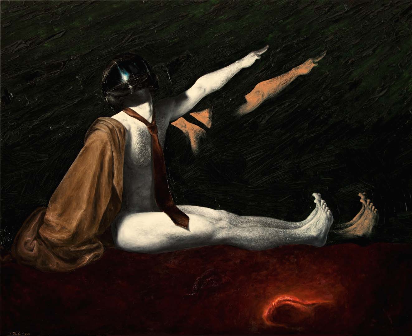 Hades, oil on canvas, 2016, 110x90 cm
